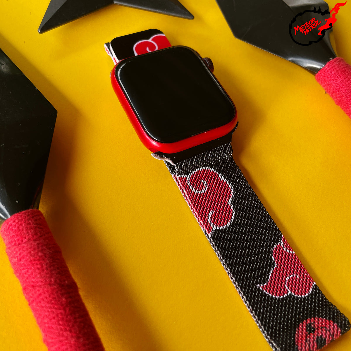Akatasuki Milanese Mesh Apple Watch Band! – Meteor Patrol