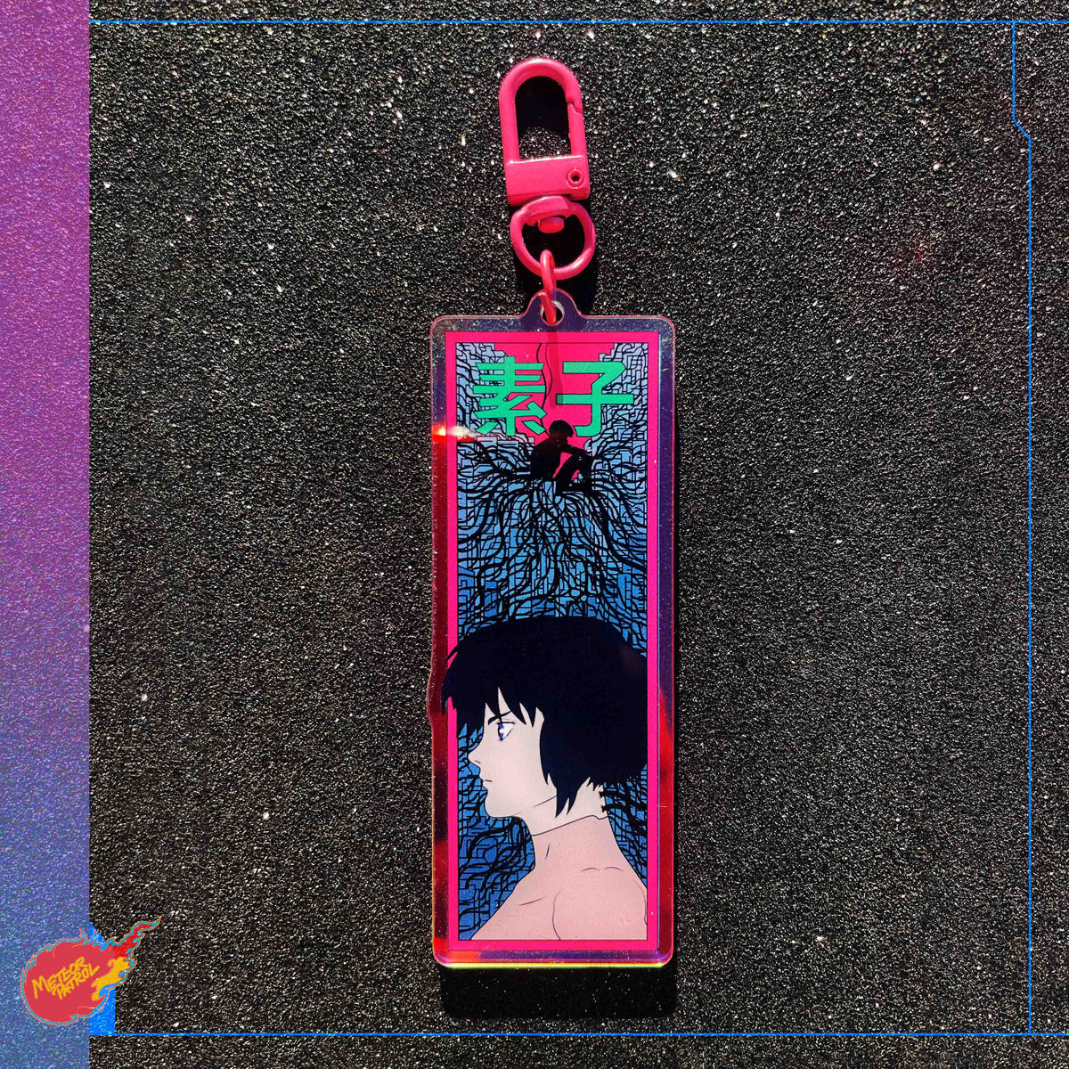 Ghost in the Shell Motoko Kusanagi Acrylic Keychain! – Meteor Patrol