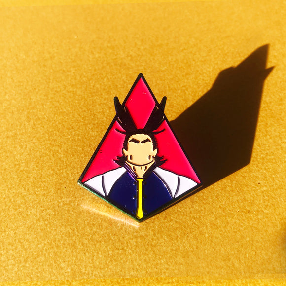 Young All Might Pin! [Anodized]