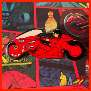 Kaneda's Bike Enamel Pin [Hard Enamel Version]