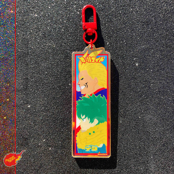 BNHA Deku / All Might Acrylic Keychain!