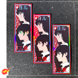 Chainsawman Asa Mitaka & Yoru Holographic Sticker!