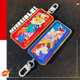 Pokemon Red and Blue Team (Ash and Gary) Reversible Acrylic Keychain