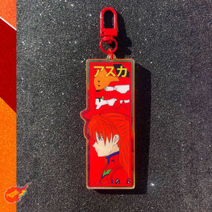 Evangelion Asuka Acrylic Keychain!