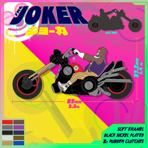 Joker (Akira) Bike Enamel Pin [P̶r̶e̶o̶r̶d̶e̶r̶] [On Pause due to Tarrifs!]