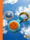 Dragon Ball Four Star AirTag Keychain