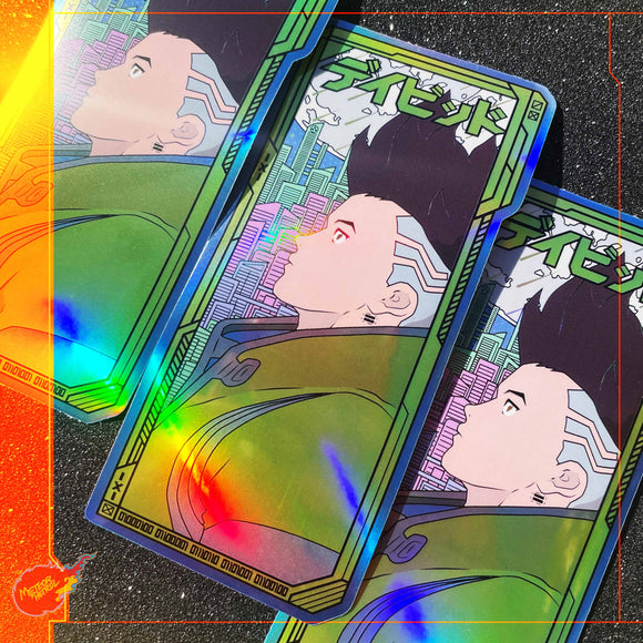 Edgerunners David Holographic Sticker!