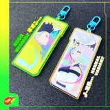 Cyberpunk Edgerunners Lucy/David Acrylic Keychain! [Reversible]