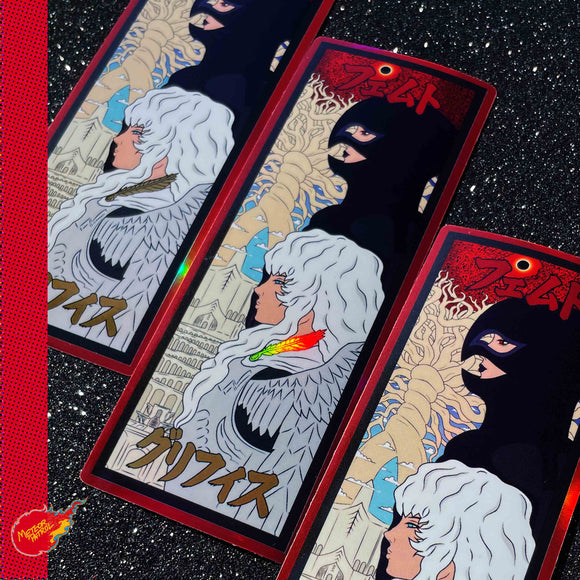 Berserk Griffith Holographic Sticker!