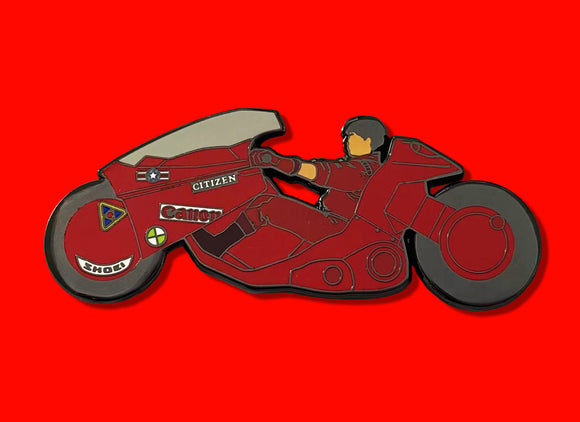 Kaneda's Bike Enamel Pin [Hard Enamel Version]