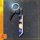 FFVII Cloud / Zack Buster Sword Acrylic Keychain!