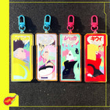 Cyberpunk Edgerunners Rebecca / Kiwi Acrylic Keychain! [Reversible]