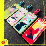 Cyberpunk Edgerunners Rebecca / Kiwi Acrylic Keychain! [Reversible]
