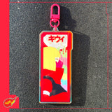 Cyberpunk Edgerunners Rebecca / Kiwi Acrylic Keychain! [Reversible]