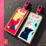 Cyberpunk Edgerunners Rebecca / Kiwi Acrylic Keychain! [Reversible]