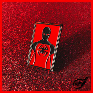 Kaine Scarlet Spider Suit Enamel Pin
