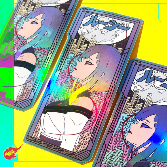 Edgerunners Lucy Holographic Sticker!