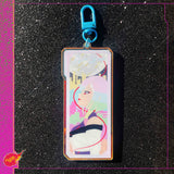 Edgerunners Lucy/David Acrylic Keychain! (Reversible) [Sold out!]