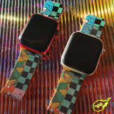 Kimetsu No Yaiba/ Demon Slayer Milanese Mesh Apple Watch Band!