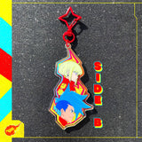 Promare Galo and Lio Acrylic Keychain!