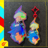 Promare Lio and Galo Holographic Sticker!