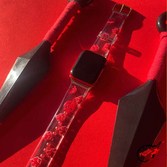 Akatsuki Transparent Apple Watch Band!