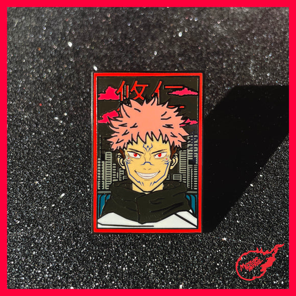 Yuji Itadori Pin! [Sukuna Variant]