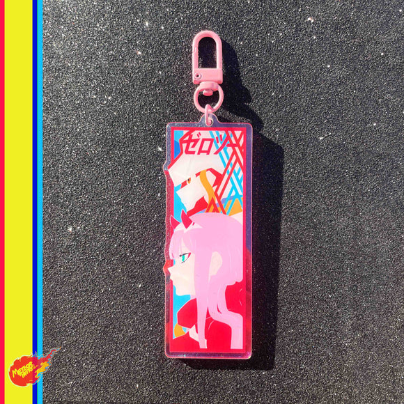 Zero Two Acrylic Keychain!