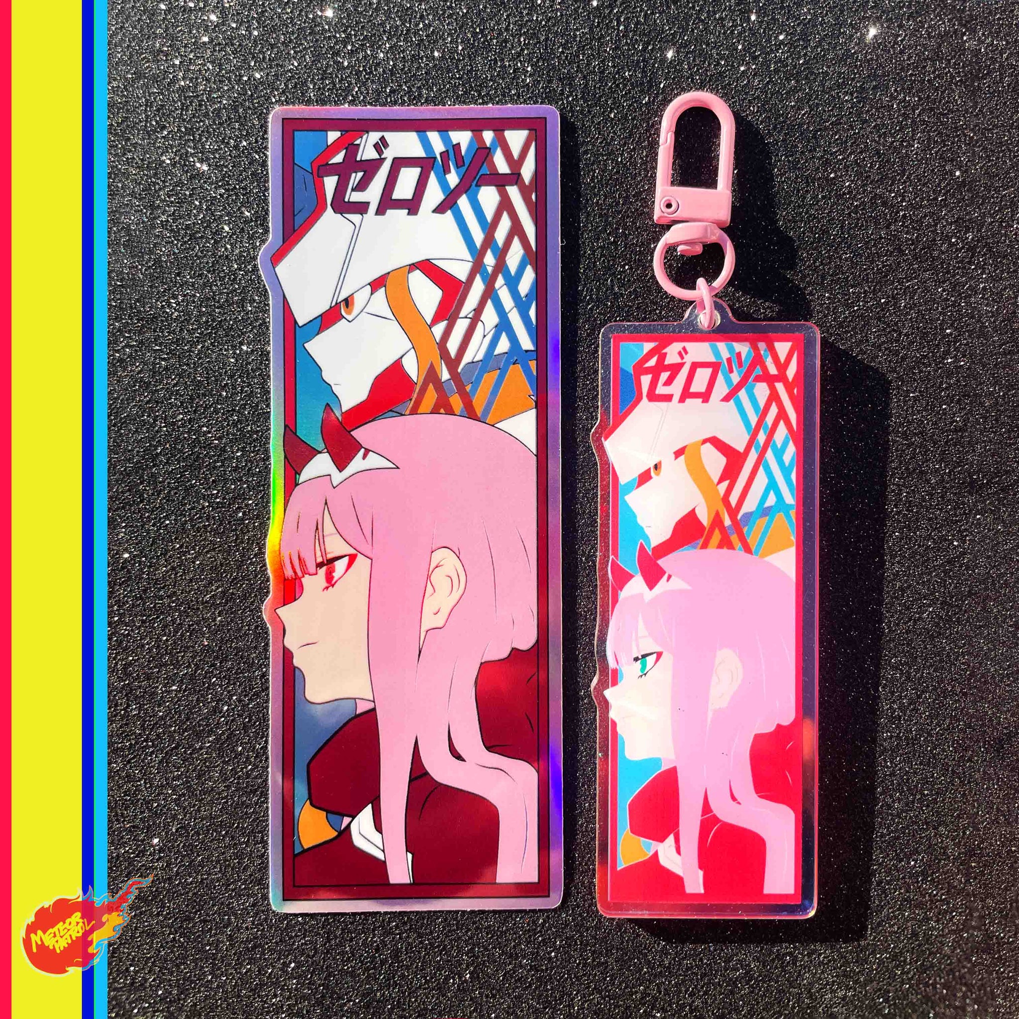 Zero Two Acrylic Keychain! – Meteor Patrol