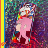 Zero Two Holographic Sticker!