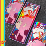 Zero Two Holographic Sticker!