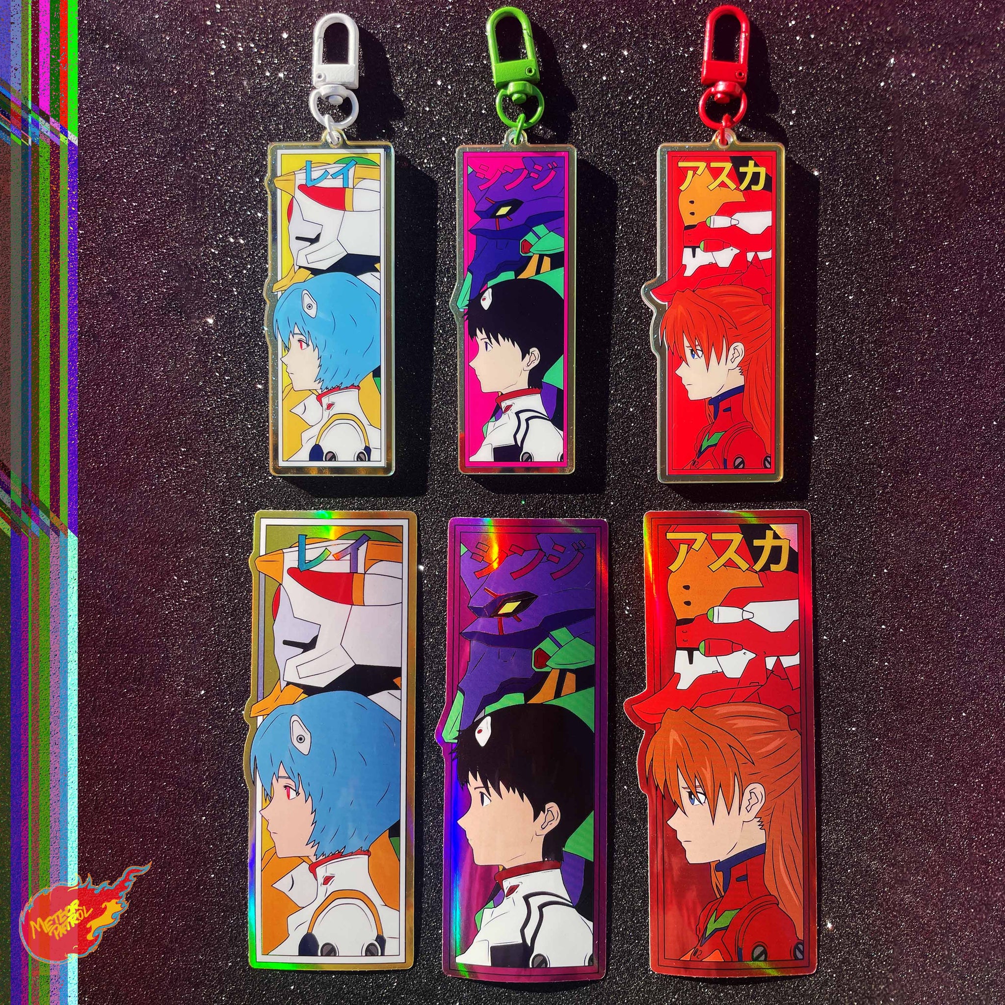 Evangelion Shinji Ikari Acrylic Keychain! – Meteor Patrol