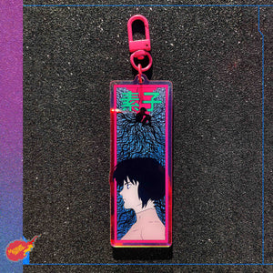 Ghost in the Shell Motoko Kusanagi Acrylic Keychain!