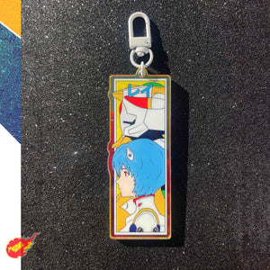 Evangelion Rei Ayanami Acrylic Keychain!