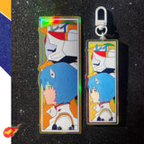 Evangelion Rei Ayanami Acrylic Keychain!
