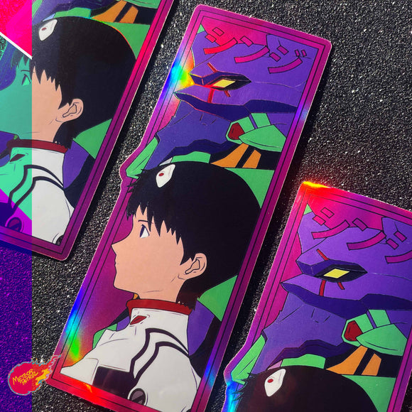 Shinji Holographic Sticker!