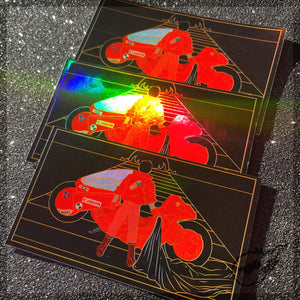 Kaneda Holographic Sticker Pack (3 stickers in a Pack)